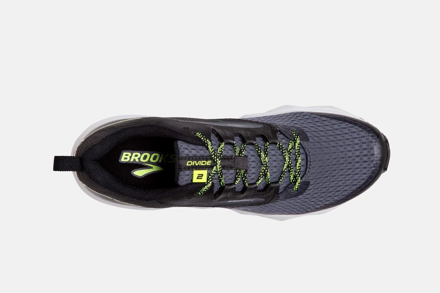 Divide 2 Trail Brooks Running Shoes NZ Mens - Black - HDXPWB-903